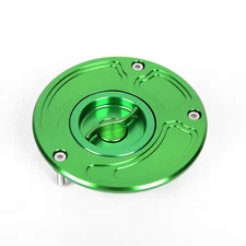 CNC Keyless Fuel Gas Cap For KAWASAKI ZX6R ZX9R 2000 ZX10R ZX14R 2007 Tank Cover