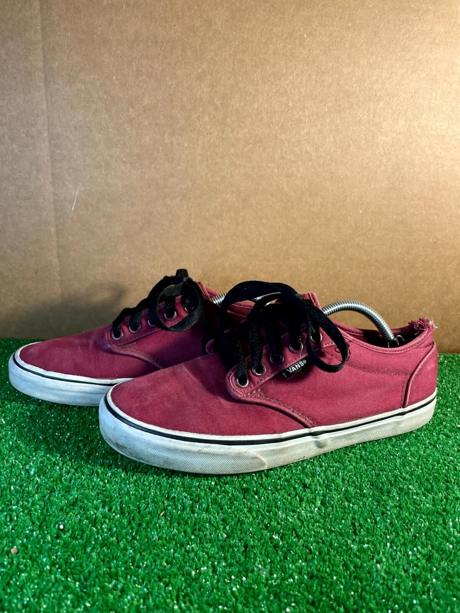 burgundy vans atwood