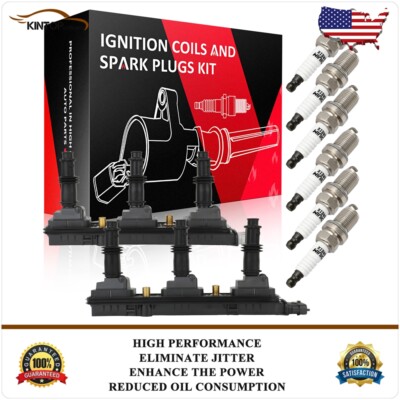 Ignition Coils & Spark Plugs for Saturn L300 3.0L Vue 2.2L for Cadillac CTS 3.2L