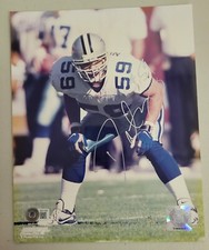 Dat Nguyen Signed 8x10 Photo Beckett Auto Dallas Cowboys Texas Aggies Football