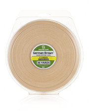 German Brown Liner Cloth Hairpiece Tape Roll 3/4" x 36 yards toupee wig