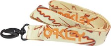 New Oakley Wanderlust Lanyard  Three Lines Palms - Key Chain Neck Strap  Decal