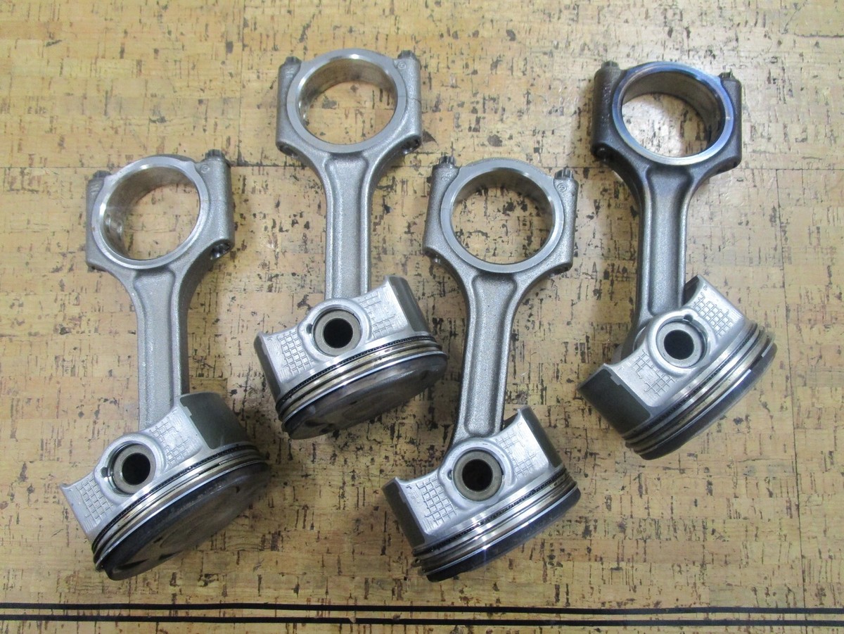 OEM* (LOT OF 4) Mercury Piston & Rod 898472T01 881210T02 | eBay 