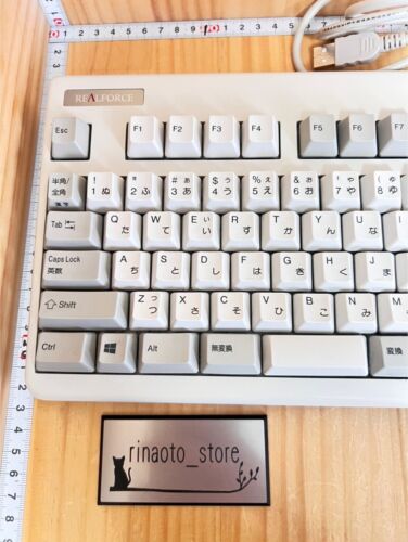 Topre Realforce 91U NG0100 White Keyboard USB wired tested Used from Japan - Picture 12 of 17