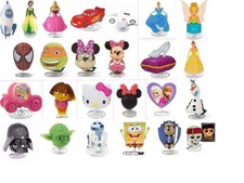 Disney and Nickelodeon Kids Character EVA Lamp Light - Night Light / Table Lamp