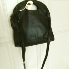 Think ! marken Damen Handtasche /Schultertasche echt Leder braun