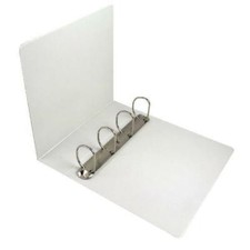 Image of White 50mm 4D Presentation Binder (Pack of 10) WX01333