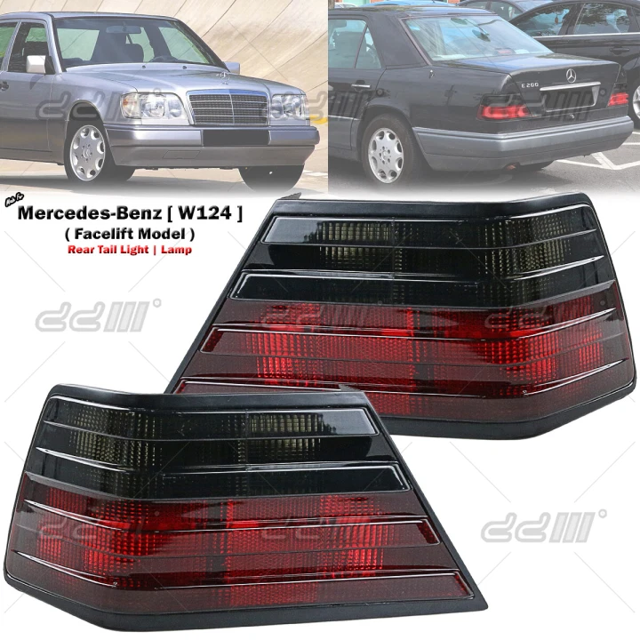 Par de luces traseras para Mercedes-Benz W124 E280 E320 E420 E500 1994-96 Foto 2 de 4