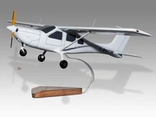 Jabiru J400 F-PHTM Desk Wood Airplane New Model Large Scale 1/18