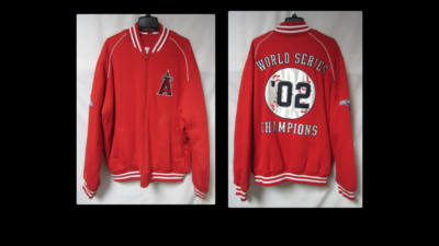 Los Angeles Angels Men's Size 2X-Large World Series Champions