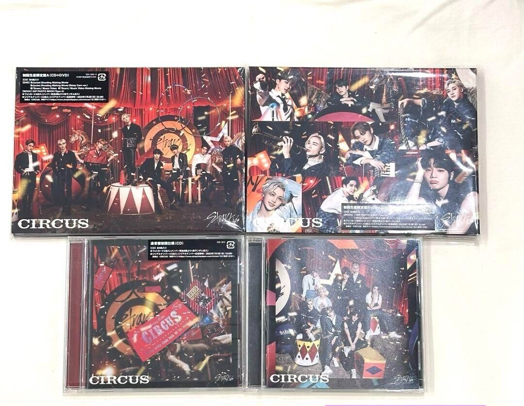 STRAY KIDS CIRCUS Second Mini Album A & B Normal FC limited