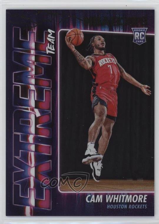 2023-24 Panini NBA Hoops Extreme Team Cam Whitmore #5 Rookie RC