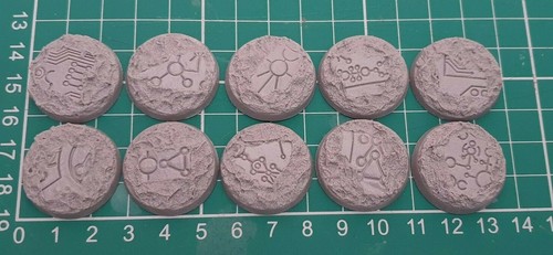 Custom Necron Bases - Painted and Unpainted - Warhammer 40,000/ 40k Indomitus - 第 22/33 張圖片