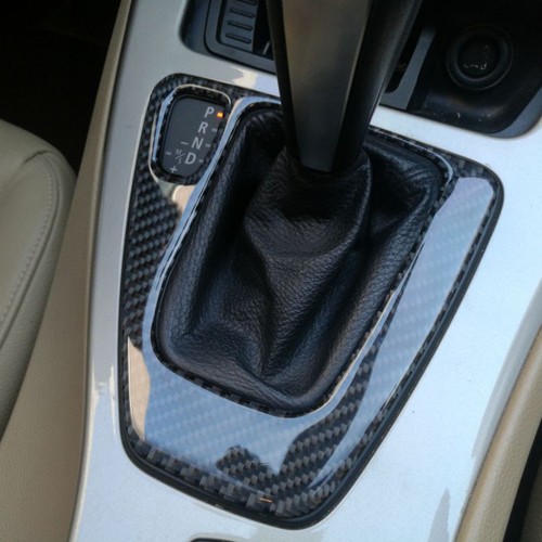 Marco De Palanca De Cambios De La Consola Central De Fibra De Carbono ABS Para BMW E90 E92 2005 2012 Serie 3 De Conduccion A La Izquierda Fibra De Marco De Palanca De Cambios De La Consola Central De Fibra De Carbono ABS Para BMW E90 E92 2005 2012 Serie 3 De Conduccion A La Izquierda Fibra De