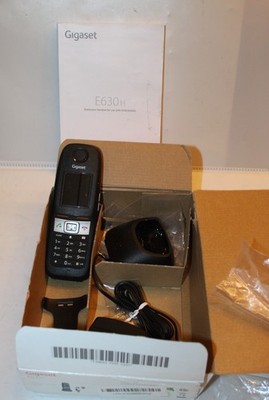 E630H Gigaset Additional Handset for E630/SL785 System (Black), charger