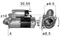 Messmer Starter 1.7 KW FüR Opel Astra J Caravan 2.0 Cdti Insignia A Country