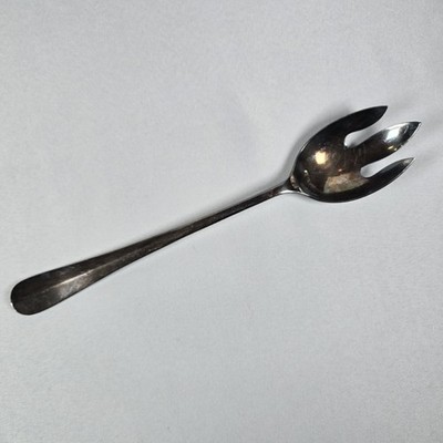 Windsor Silversmiths Serving Pronged Spoon Fork Spork Utensil 13'' Japan Vintage