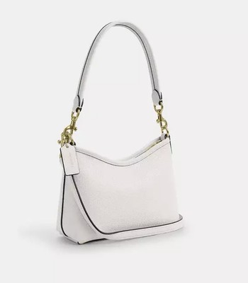 Coach Outlet Laurel small shoulder bag CBH16 IMCHK Chalk | eBay