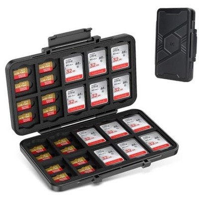 [Large Capacity] 60 Slots Memory Card Case for 20 SD and 40 For 20x SD+40x TF