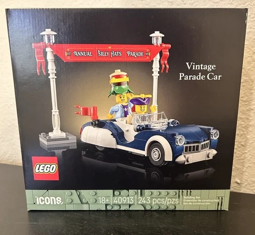 LEGO 40913 Icons Vintage Parade Car - Limited Edition GWP Promo Set - New!