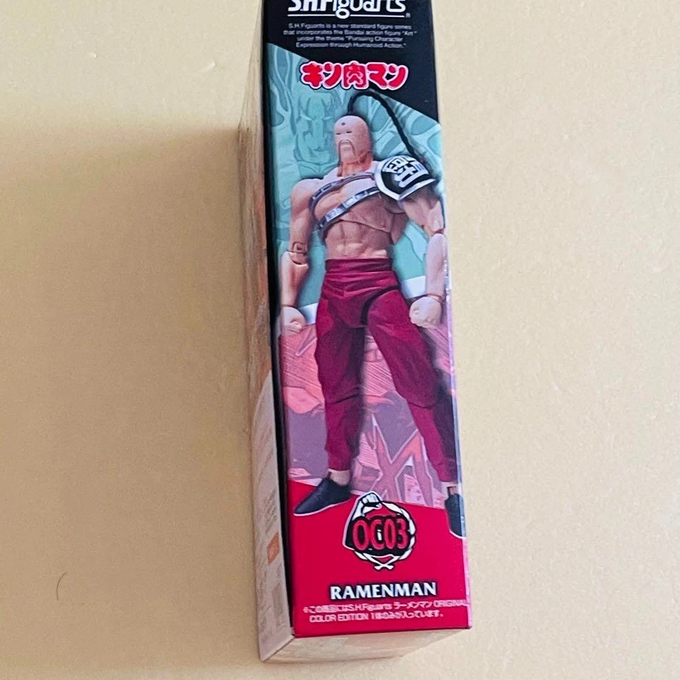 Bandai S.H.Figuarts Kinnikuman ramen man Figure Original Color Edition - Image 2 of 4
