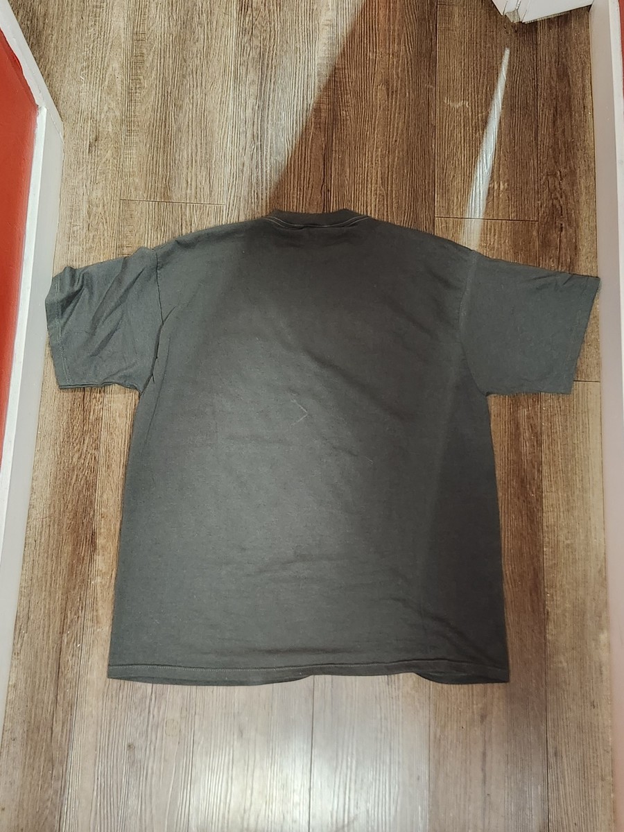 Vintage 90s Bush Band T-Shirt Marijuana Leaf Weed Logo Tultex Rock