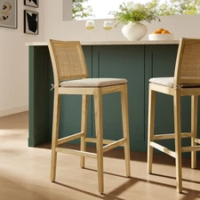 Ovard Bar Stool in Natural