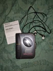 Vintage Sony Walkman WM-EX162 Cassette Player Mega Bass w/ Belt CLIP TESTED