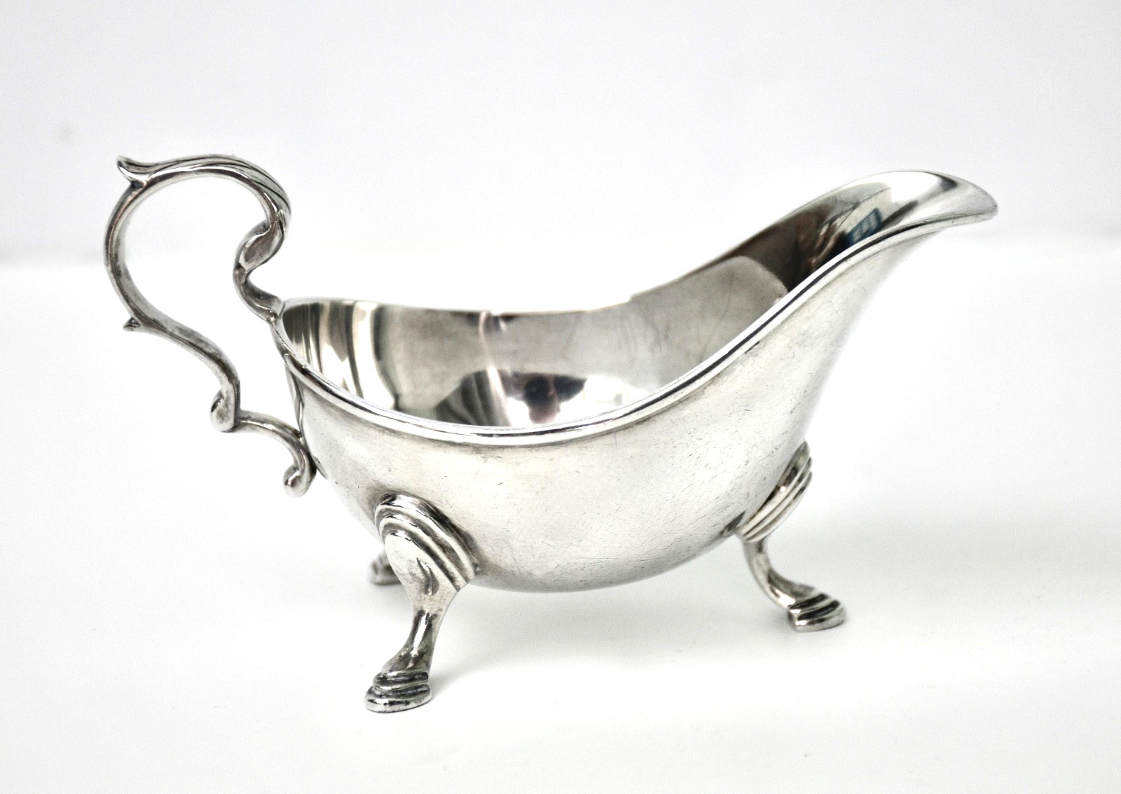 Antique Sterling Silver Sauce Boat London 1903 by Thomas Goodfellow