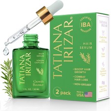 Hair Serum for Hair Growth Serum Women Made in USA - 2 Pack Scalp Serum for H...