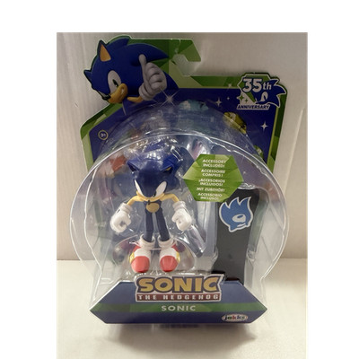 Jakks Pacific Sonic the Hedgehog 35th Anniversary Figure w/ Snowboard Accessory