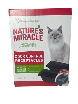 Natures Miracle Odor Control Receptacles 2nd Edition Refill