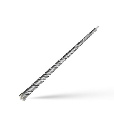 1'' x 23.62'' SDS Plus Rotary Hammer Drill Bit for Bricks, Concrete, Cement Walls