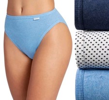 New Women's 10/3XL Jockey 3-Pack French Cut Cotton Comfort Underwear 3 Colors