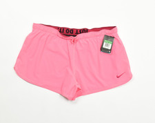 Nike Dri-Fit Women's 2-in-1 Running Shorts Pink Size XL Polyester NEW
