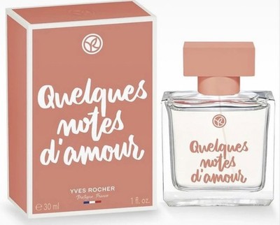 Yves Rocher Quelques Notes d Amour   Eau de Parfum 30ml original verpackt 