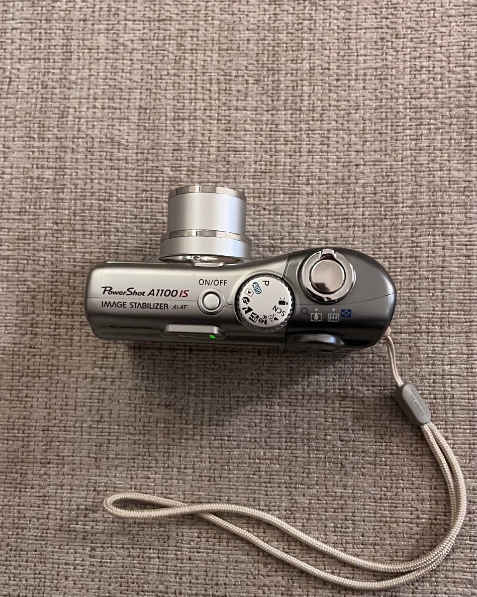 Canon PowerShot A1100 IS 12.1MP Digital Camera - Gray for sale