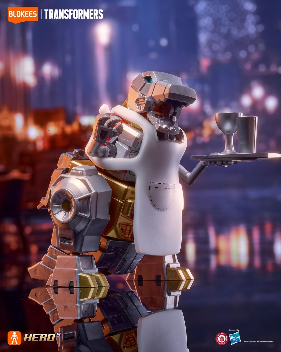 BLOKEES スペシャルアーマータイプグリムロック Blokees Transformers Grimlock [Dinosaur] Special Armor Defender