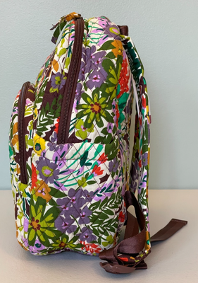 Vera Bradley Essential Small Backpack EVENING GARDEN ~ NWT 