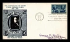 DR JIM STAMPS US COVER POSTAGE STAMP CENTENARY FDC SCOTT 947 CROSBY PHOTO