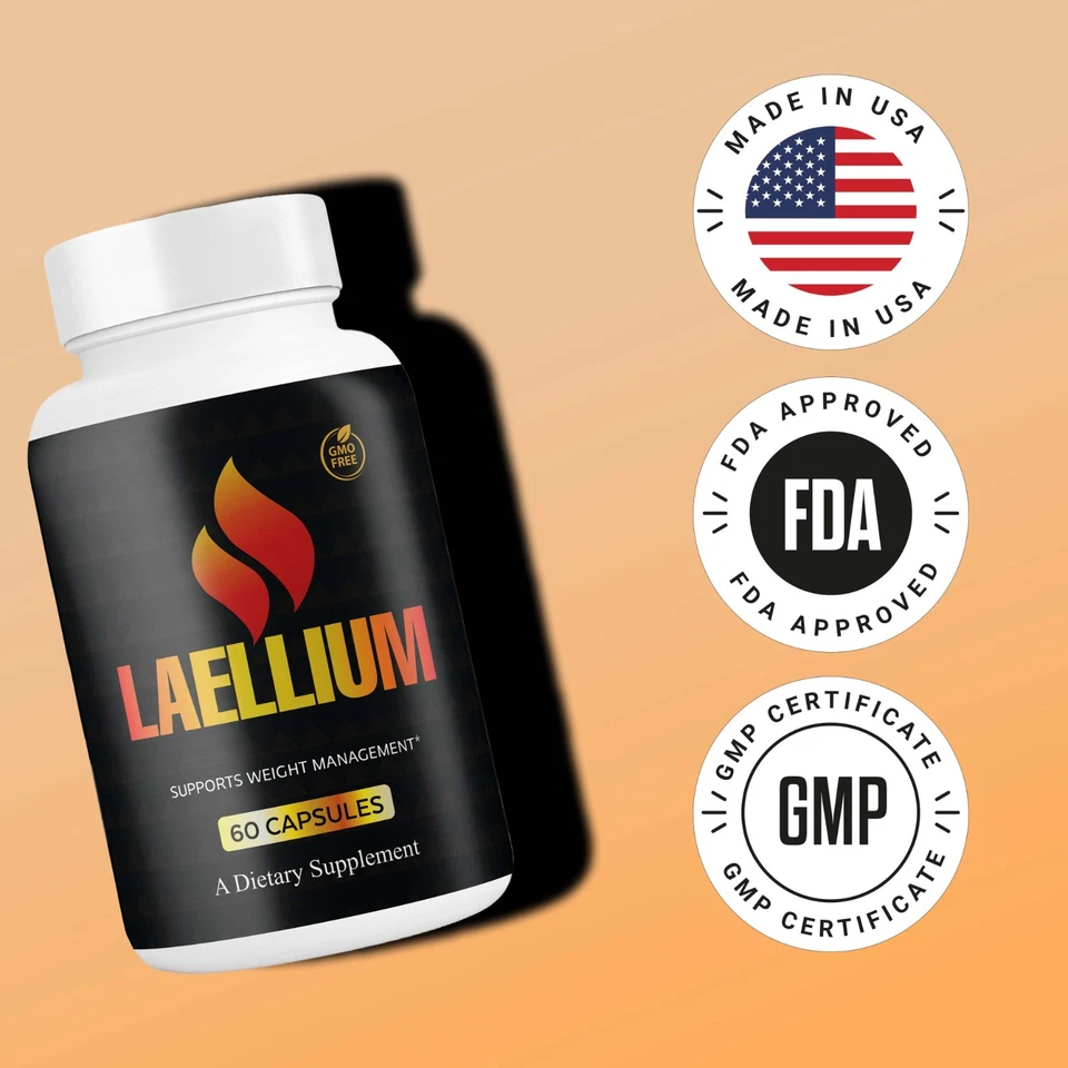 (Pack de 6) Cápsulas Avanzadas de Laelium para Bajar de Peso, Quema Grasa y Energía Foto 3 de 3