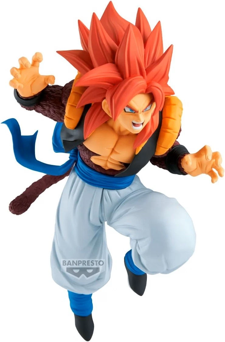 DRAGON BALL BANPRESTO Figura Gogeta Super Saiyan 4 Yi-Shinron 18cm Match Makers