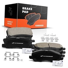 Front And Rear Ceramic Brake Pads Set Compatible With Chrysler Dodge Jeep