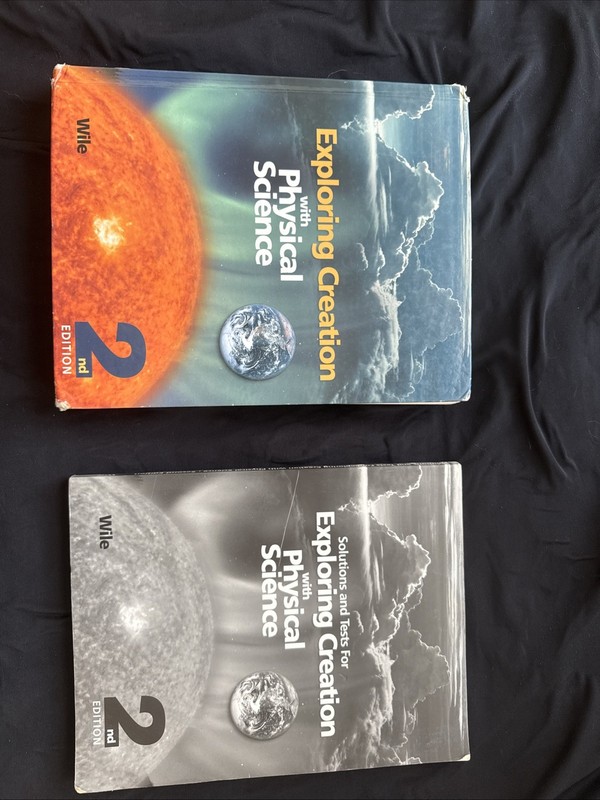 Apologia Exploring Creation Physical Science Textbook & TestSolutions Set 2nd Ed