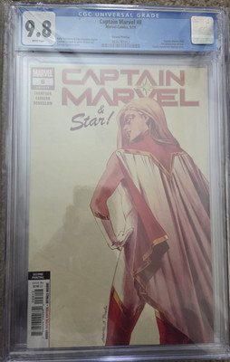 Marvel Captain Marvel #8 CGC 9.8 Second Printing 2019 Modern Age Comic