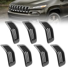 7pcs Grill Mesh Inserts Fit for Jeep Cherokee 2014-2018, Honeycomb Mesh