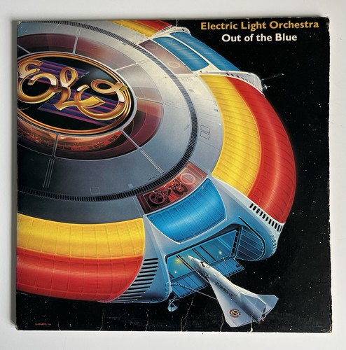 Electric Light Orchestra Vinyl Double Album Out Of The Blue + Poster
