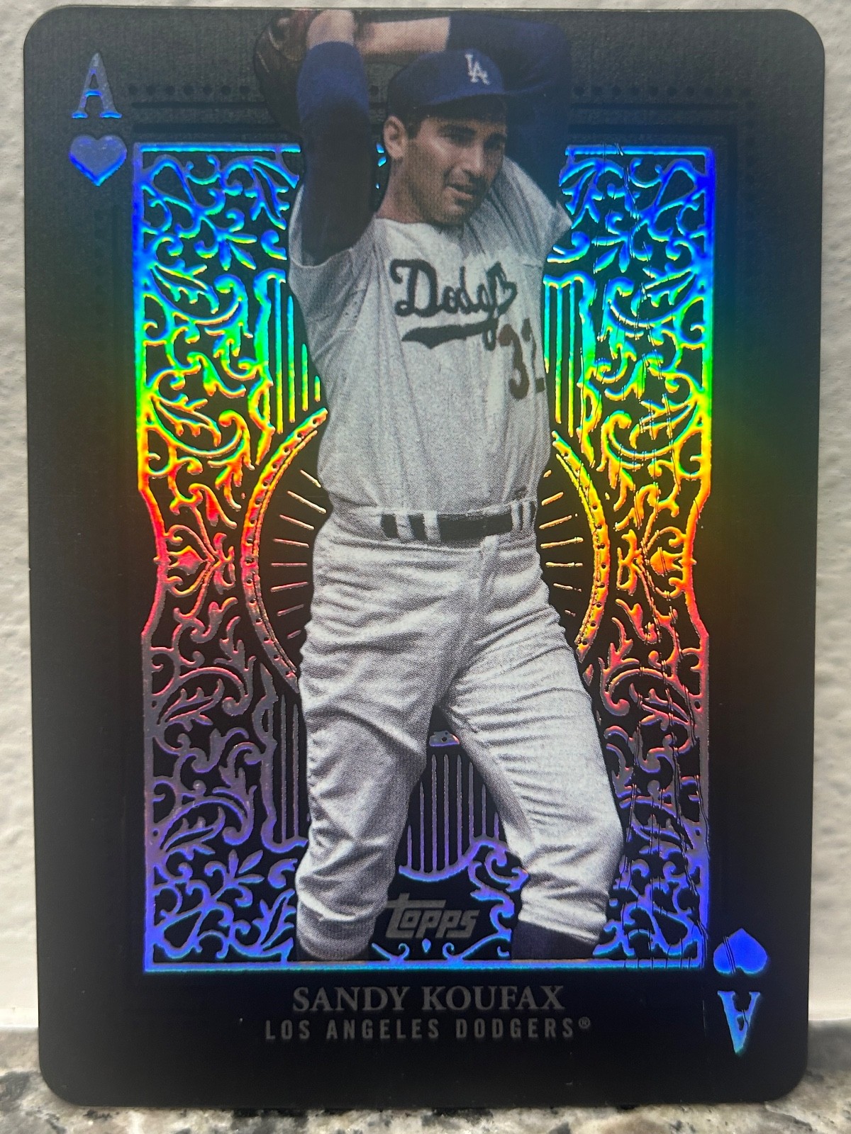 2025 Topps Sandy Koufax All Aces #AA1 CASE HIT SSP DODGERS