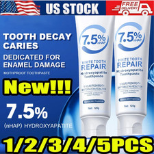 1-5 PCS Hydroxyapatite Toothpaste for Enamel Protection Gentle Mint Fresh Breath