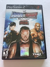 WWE Smackdown VS Raw 2008 (PS2, 2007) Complete In Box- Tested